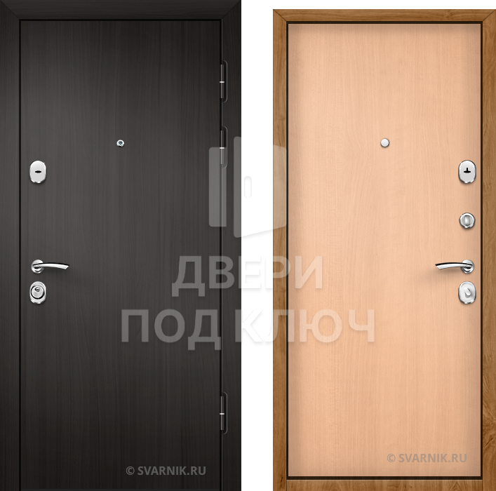Утепленная входная дверь для дачи ДПК-10042