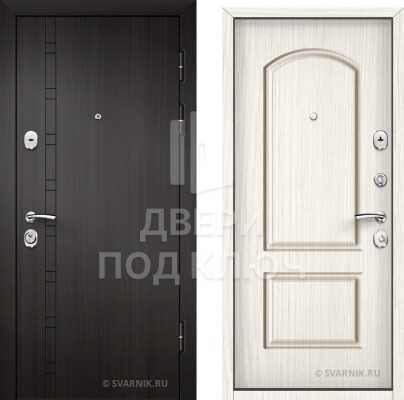 Трехконтурная дверь в офис ДПК-8917